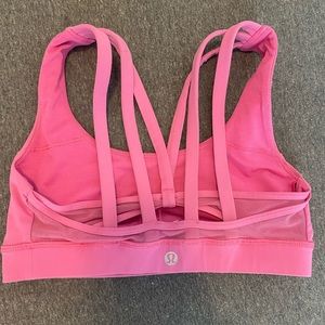 PINK LULULEMON SPORTS BRA